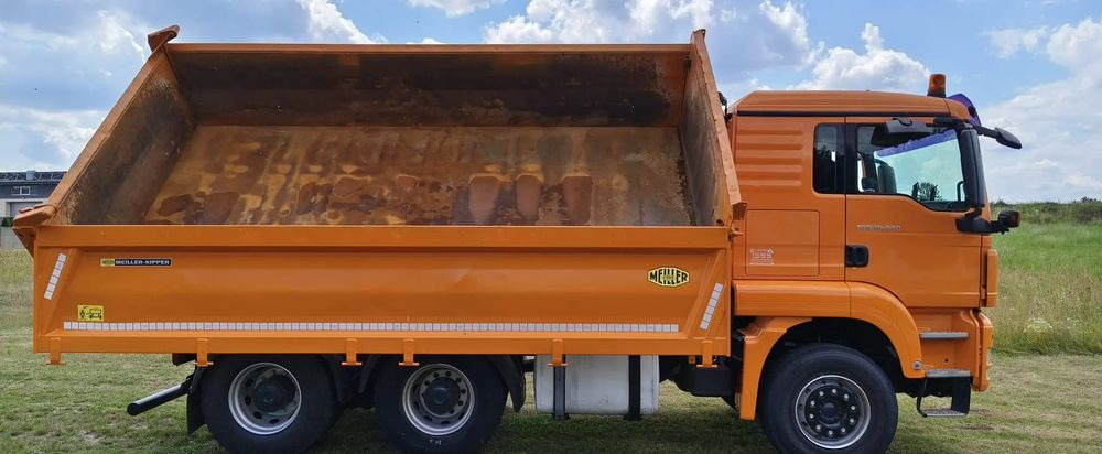 MAN TGS 26.440 | 6x4 | Retarder | Wywrotka Meiller trójstronna | Euro 5 | - Damperli kamyon: fotoğraf 4 MAN TGS 26.440 | 6x4 | Retarder | Wywrotka Meiller trójstronna | Euro 5 | - Damperli kamyon: fotoğraf 4