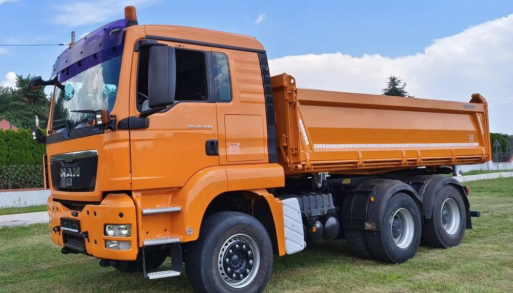 MAN TGS 26.440 | 6x4 | Retarder | Wywrotka Meiller trójstronna | Euro 5 | - Damperli kamyon: fotoğraf 5 MAN TGS 26.440 | 6x4 | Retarder | Wywrotka Meiller trójstronna | Euro 5 | - Damperli kamyon: fotoğraf 5