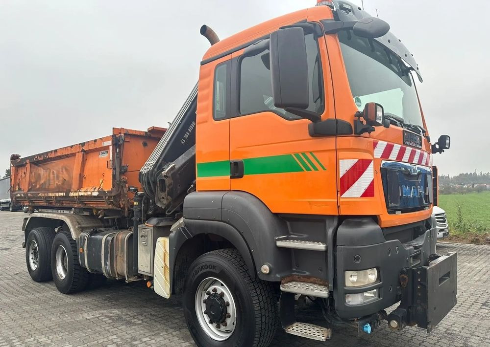 MAN TGS 26.480 6x4 •KRAN HIAB XS 166 HIDUO • Wywrotka 3-stronna • Bordmatik • Euro 6 • Retarder • - Damperli kamyon: fotoğraf 1 MAN TGS 26.480 6x4 •KRAN HIAB XS 166 HIDUO • Wywrotka 3-stronna • Bordmatik • Euro 6 • Retarder • - Damperli kamyon: fotoğraf 1