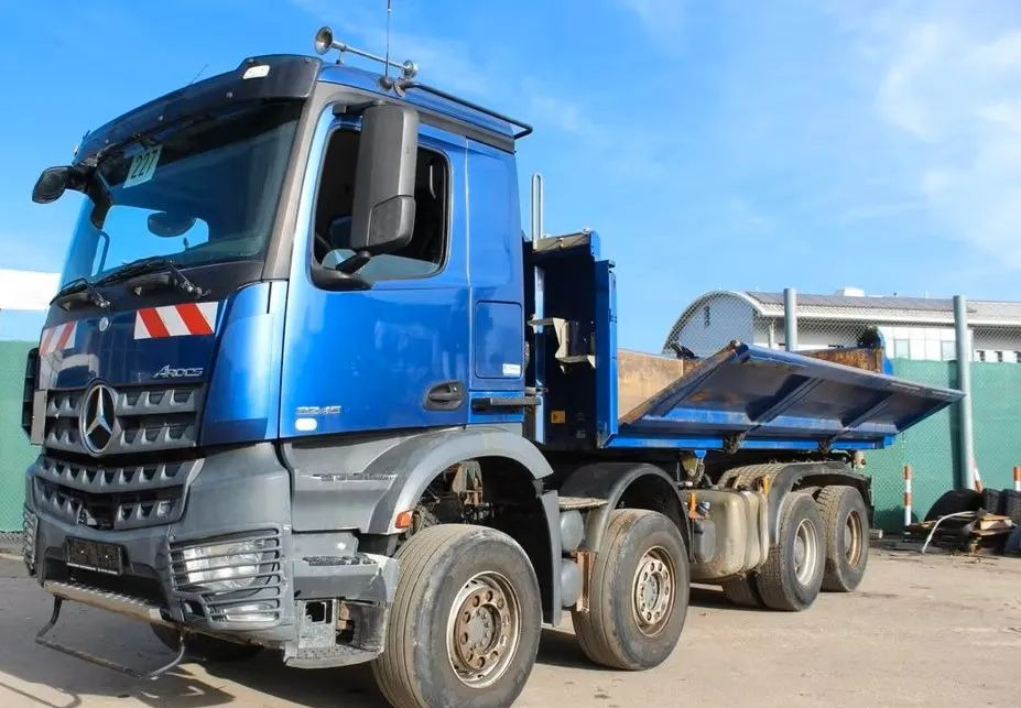 Mercedes-Benz 3245 | 8x4 | Wywrotka 3-stronna Meiller | Retarder | Bordmatik | Euro 6 | Klima | 308 798 km - Damperli kamyon: fotoğraf 1 Mercedes-Benz 3245 | 8x4 | Wywrotka 3-stronna Meiller | Retarder | Bordmatik | Euro 6 | Klima | 308 798 km - Damperli kamyon: fotoğraf 1