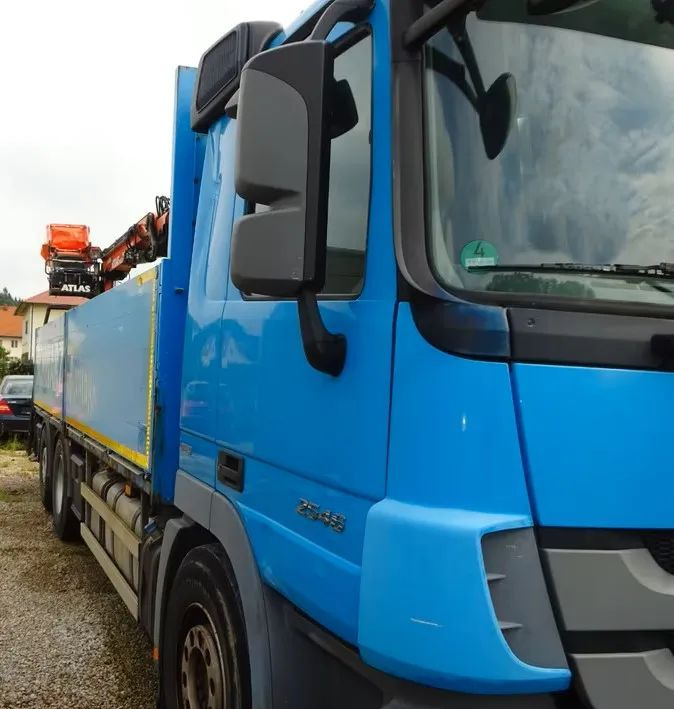 Mercedes-Benz Actros 2546/6x2/455KM/ zabudowana platforma ładunkowa / Kran Atlas 165.2 – żuraw hydrauliczny Atlas z chwytakiem do podnoszenia i przenoszenia ładunków / sterowana oś podnoszona / Euro - Sal/ Açık kasa kamyon, Vinçli kamyon: fotoğraf 2 Mercedes-Benz Actros 2546/6x2/455KM/ zabudowana platforma ładunkowa / Kran Atlas 165.2 – żuraw hydrauliczny Atlas z chwytakiem do podnoszenia i przenoszenia ładunków / sterowana oś podnoszona / Euro - Sal/ Açık kasa kamyon, Vinçli kamyon: fotoğraf 2
