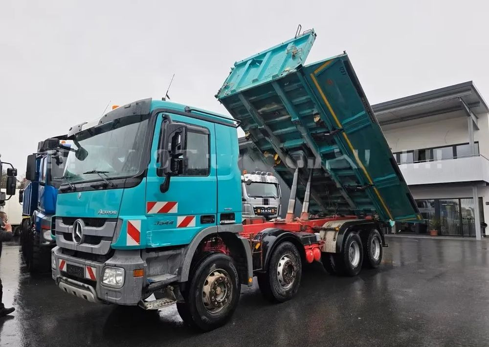 Mercedes-Benz Actros 3544 / 4144 •EPS •Wywrotka trójstronna • 8x4 • Meiller BORDMATIK • Euro5 • - Damperli kamyon: fotoğraf 1 Mercedes-Benz Actros 3544 / 4144 •EPS •Wywrotka trójstronna • 8x4 • Meiller BORDMATIK • Euro5 • - Damperli kamyon: fotoğraf 1