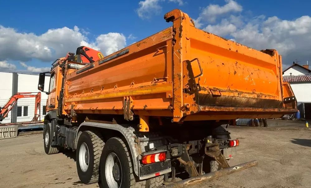 Mercedes-Benz Arocs 2648/3 – 3-stronny wywrotka Meiller / Żuraw Palfinger PK23002 / 2x BORDMATIK / Automatyczna - Damperli kamyon: fotoğraf 2 Mercedes-Benz Arocs 2648/3 – 3-stronny wywrotka Meiller / Żuraw Palfinger PK23002 / 2x BORDMATIK / Automatyczna - Damperli kamyon: fotoğraf 2