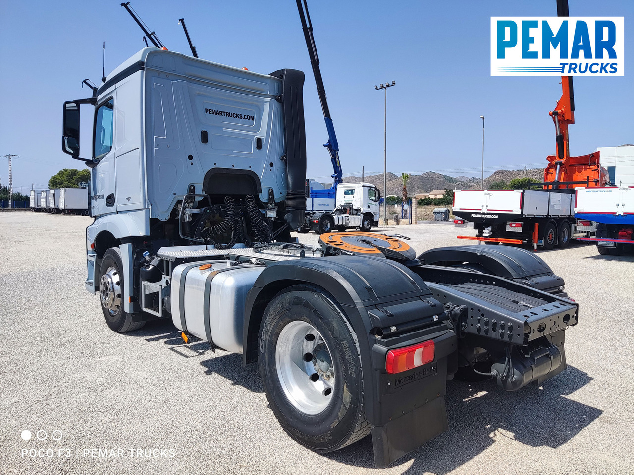 Çekici MERCEDES-BENZ ACTROS 1845 TRACTORA EQUIPO HIDRAULICO: fotoğraf 7