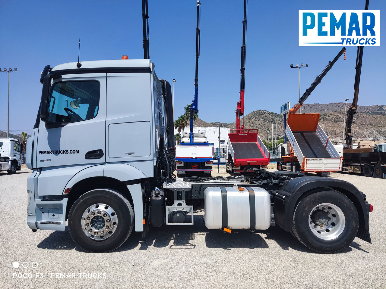 Çekici MERCEDES-BENZ ACTROS 1845 TRACTORA EQUIPO HIDRAULICO: fotoğraf 8