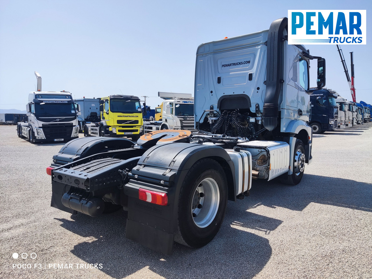 Çekici MERCEDES-BENZ ACTROS 1845 TRACTORA EQUIPO HIDRAULICO: fotoğraf 5