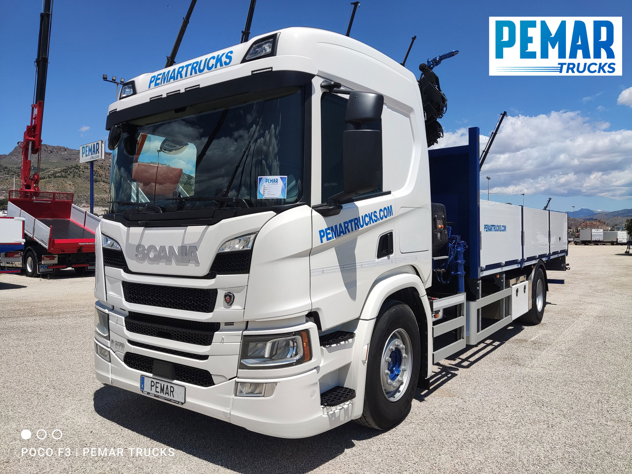 SCANIA P 370 4X2 GRUA CAJA FIJA - Sal/ Açık kasa kamyon, Vinçli kamyon: fotoğraf 2 SCANIA P 370 4X2 GRUA CAJA FIJA - Sal/ Açık kasa kamyon, Vinçli kamyon: fotoğraf 2