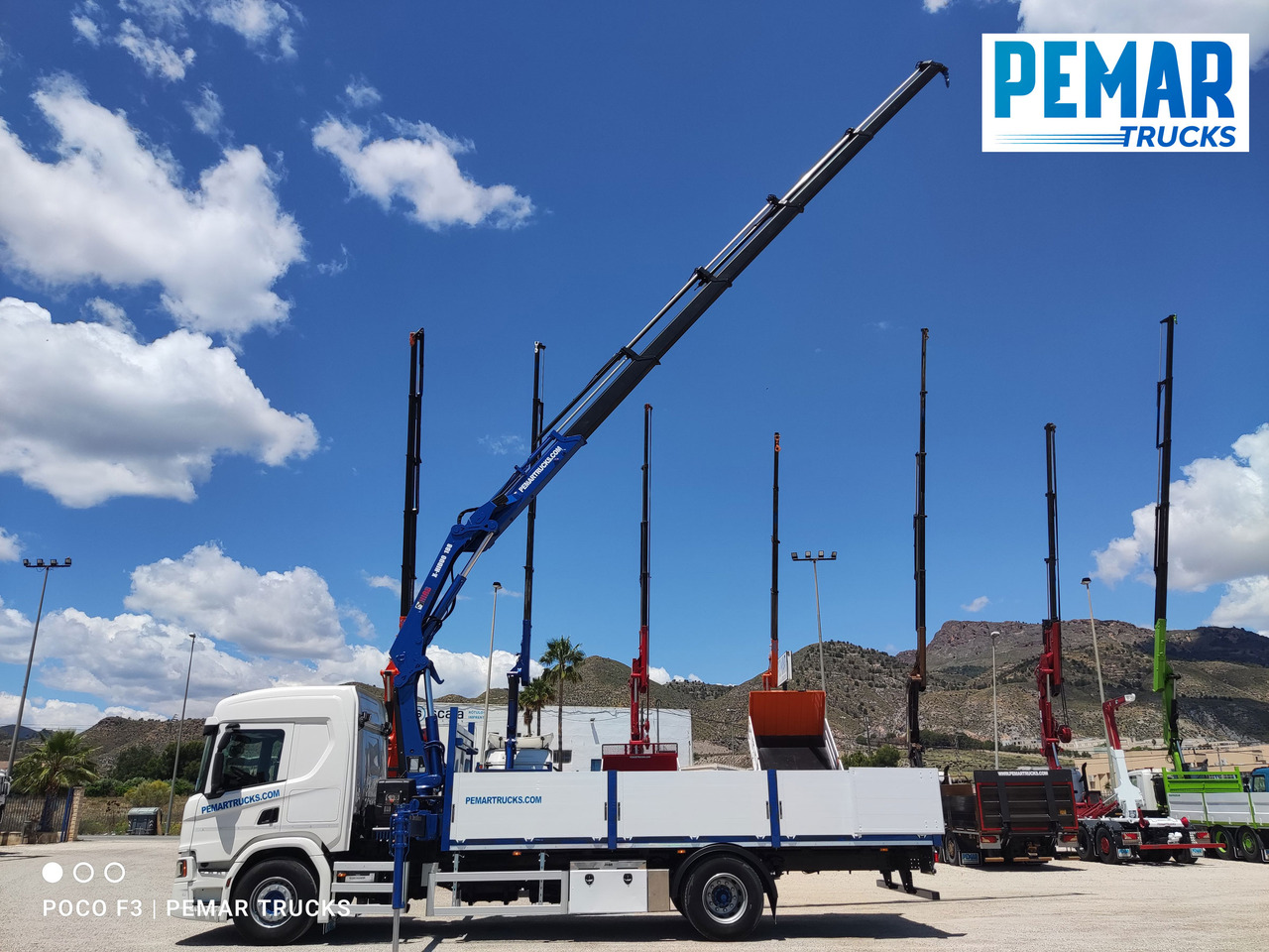 SCANIA P 370 GRUA CAJA FIJA 18T - Vinçli kamyon: fotoğraf 5 SCANIA P 370 GRUA CAJA FIJA 18T - Vinçli kamyon: fotoğraf 5