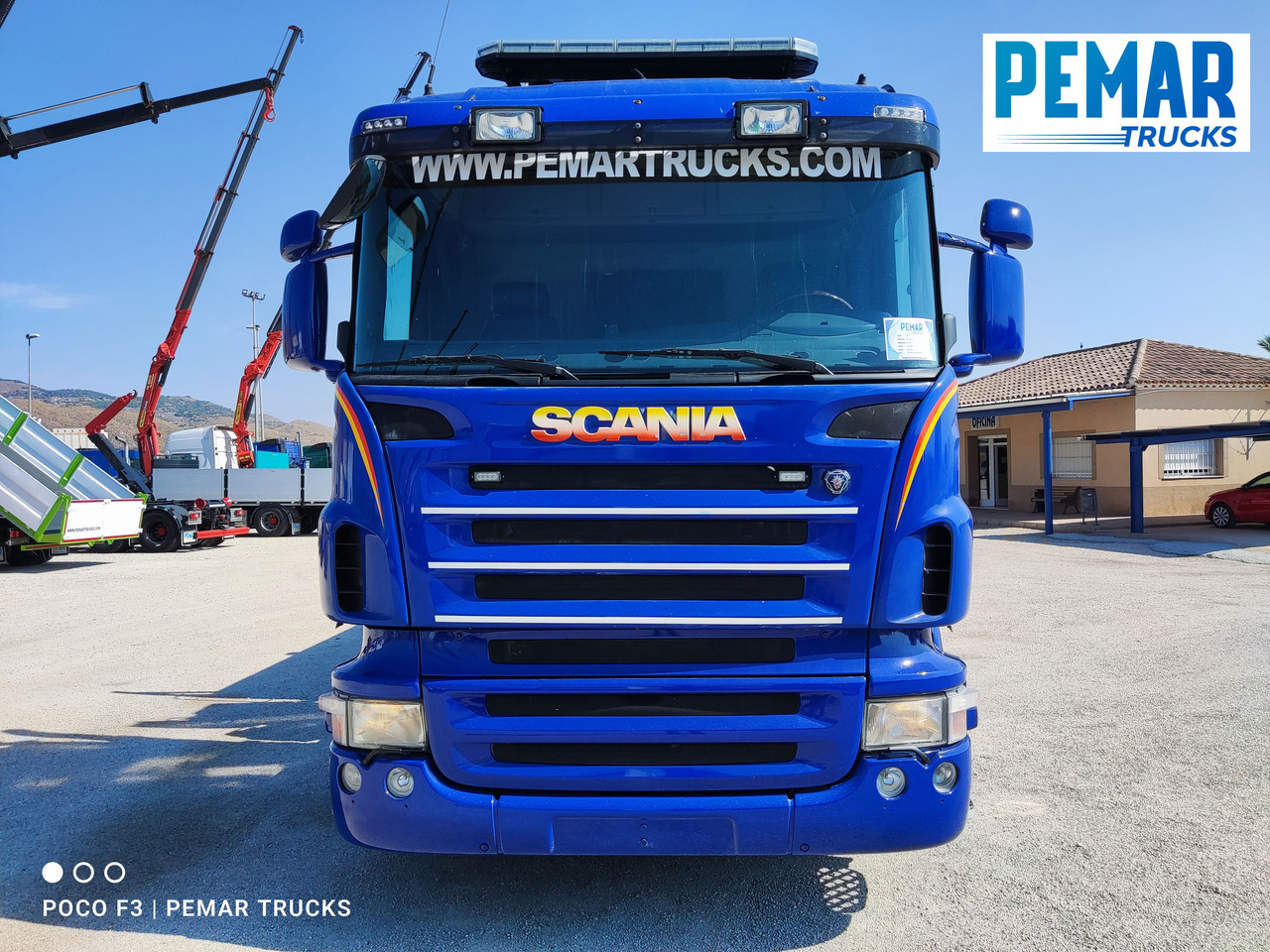 SCANIA R 420 6X2 GRUA PALFINGER PK 23002 BASCULANTE - Damperli kamyon, Vinçli kamyon: fotoğraf 3 SCANIA R 420 6X2 GRUA PALFINGER PK 23002 BASCULANTE - Damperli kamyon, Vinçli kamyon: fotoğraf 3
