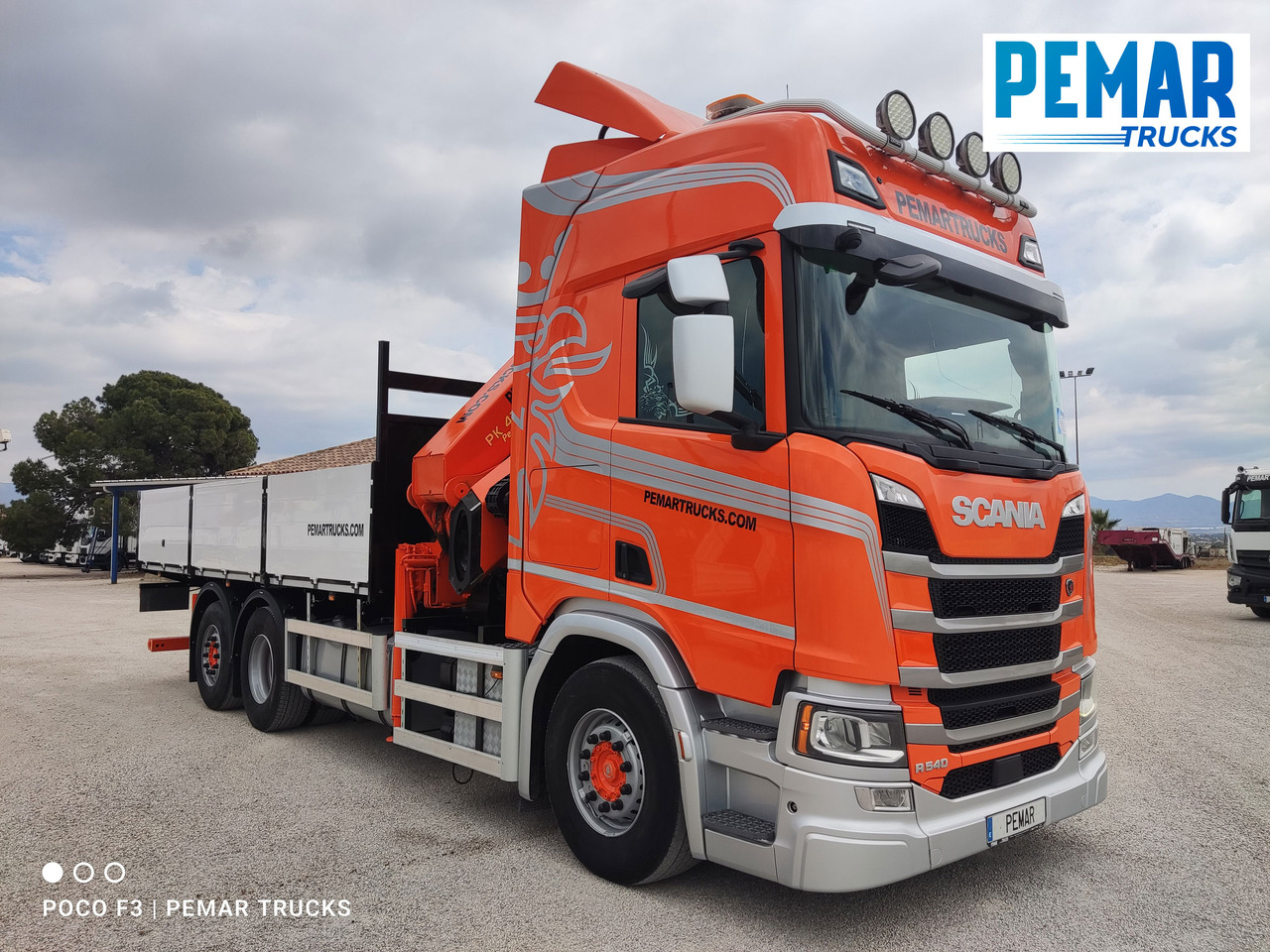 SCANIA R 540 6X2 GRUA CAJA FIJA - Sal/ Açık kasa kamyon, Vinçli kamyon: fotoğraf 4 SCANIA R 540 6X2 GRUA CAJA FIJA - Sal/ Açık kasa kamyon, Vinçli kamyon: fotoğraf 4