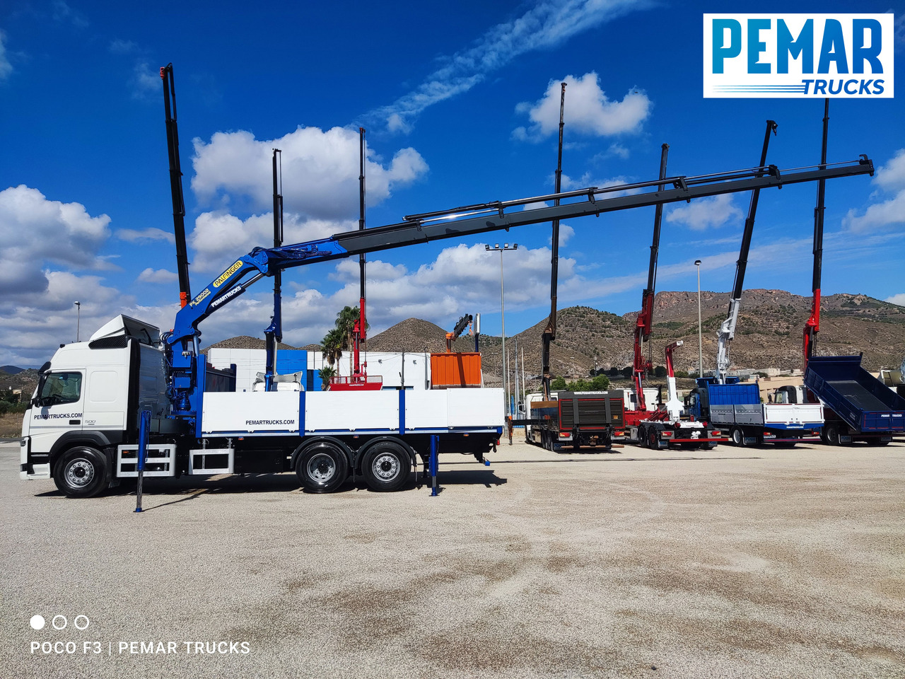 VOLVO FM 500 6X2 GRUA CAJA FIJA - Vinçli kamyon: fotoğraf 4 VOLVO FM 500 6X2 GRUA CAJA FIJA - Vinçli kamyon: fotoğraf 4