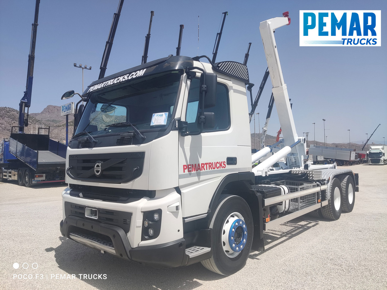 VOLVO FMX 410 6X4 MULTILIFT 21T EURO 5 - Konteynır taşıyıcı/ Yedek karoser kamyon: fotoğraf 1 VOLVO FMX 410 6X4 MULTILIFT 21T EURO 5 - Konteynır taşıyıcı/ Yedek karoser kamyon: fotoğraf 1