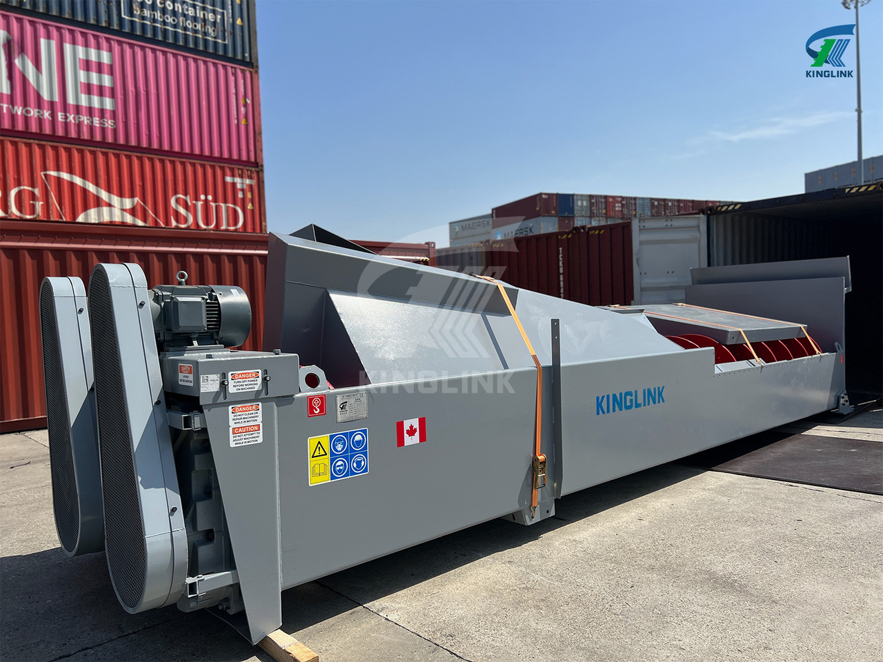 KINGLINK Sandscrew 36'' x 25' | Fine Material Washer | Sand Screw in Canada - İş makinaları: fotoğraf 3 KINGLINK Sandscrew 36'' x 25' | Fine Material Washer | Sand Screw in Canada - İş makinaları: fotoğraf 3