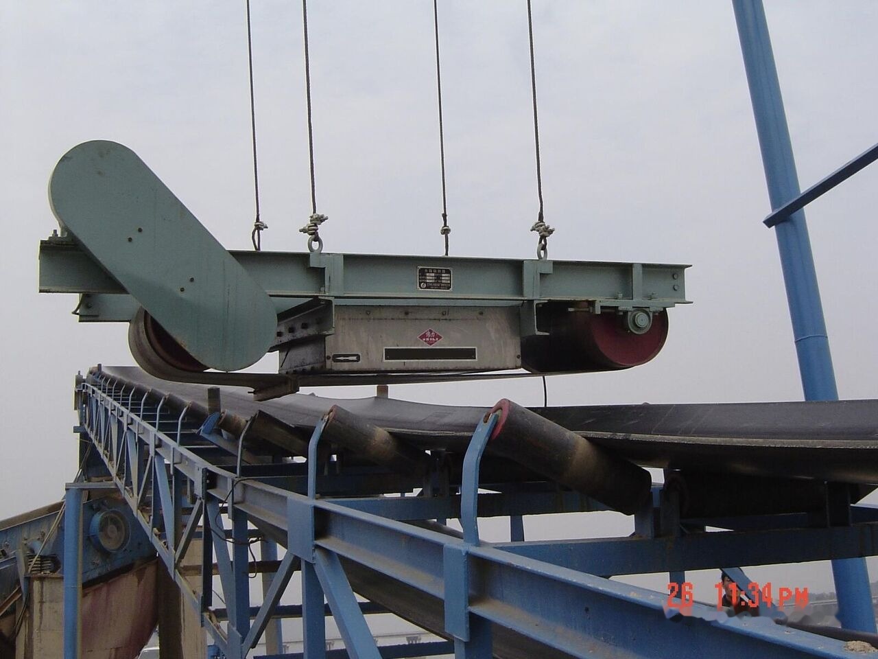 Kinglink B800 Magnetic Separator for remove iron and steels - Bantlı konveyör: fotoğraf 3 Kinglink B800 Magnetic Separator for remove iron and steels - Bantlı konveyör: fotoğraf 3