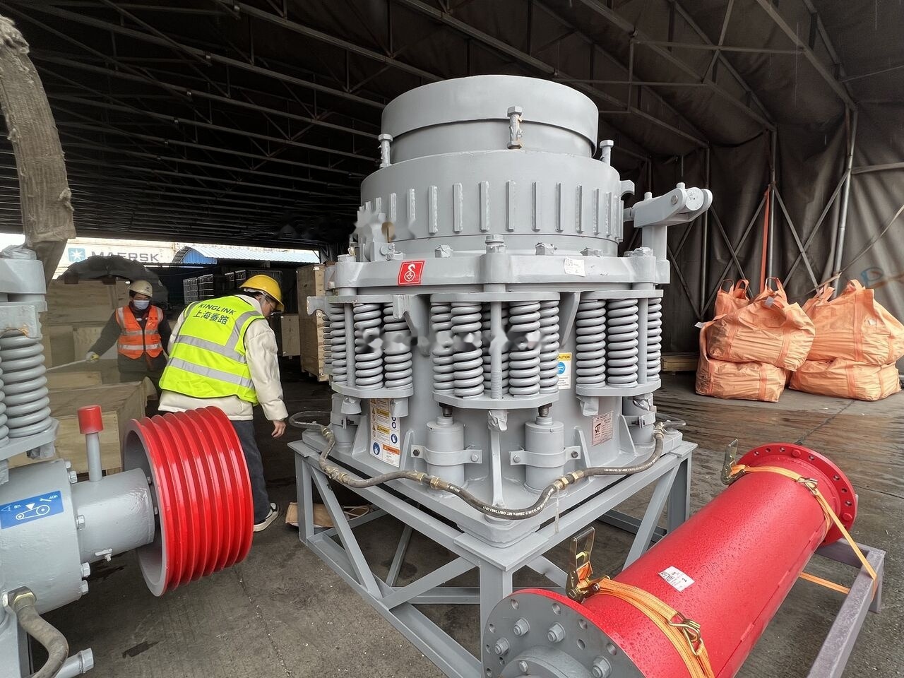 Kinglink Granulator Rock Cone Crusher 3FT SH 100TPH | Asphalt Plant - Konik kırıcı: fotoğraf 2 Kinglink Granulator Rock Cone Crusher 3FT SH 100TPH | Asphalt Plant - Konik kırıcı: fotoğraf 2
