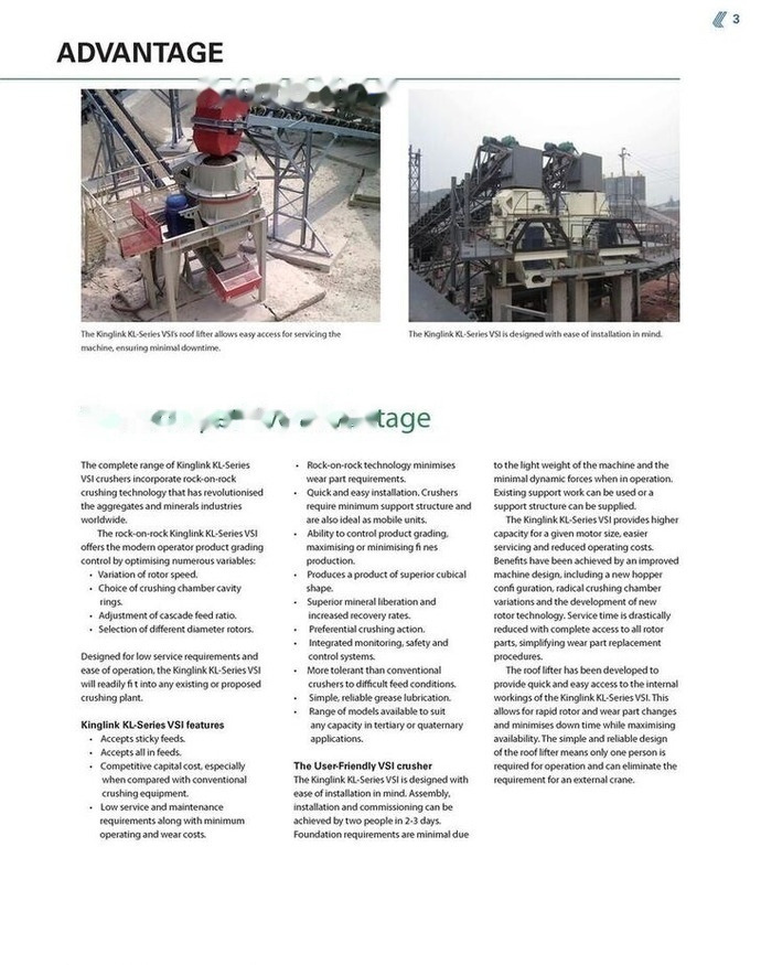 Kinglink VSI Crusher KL8 for making sand and aggregate shaping - Darbeli kırıcı: fotoğraf 5 Kinglink VSI Crusher KL8 for making sand and aggregate shaping - Darbeli kırıcı: fotoğraf 5