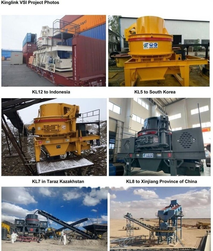 Kinglink VSI Crusher KL8 for making sand and aggregate shaping - Darbeli kırıcı: fotoğraf 4 Kinglink VSI Crusher KL8 for making sand and aggregate shaping - Darbeli kırıcı: fotoğraf 4