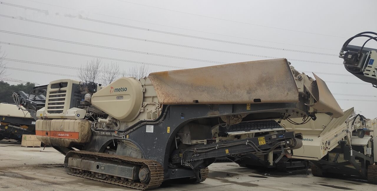 Metso Lokotrack LT106 Portable Jaw Crusher - Mobil konkasör tesisi: fotoğraf 4 Metso Lokotrack LT106 Portable Jaw Crusher - Mobil konkasör tesisi: fotoğraf 4