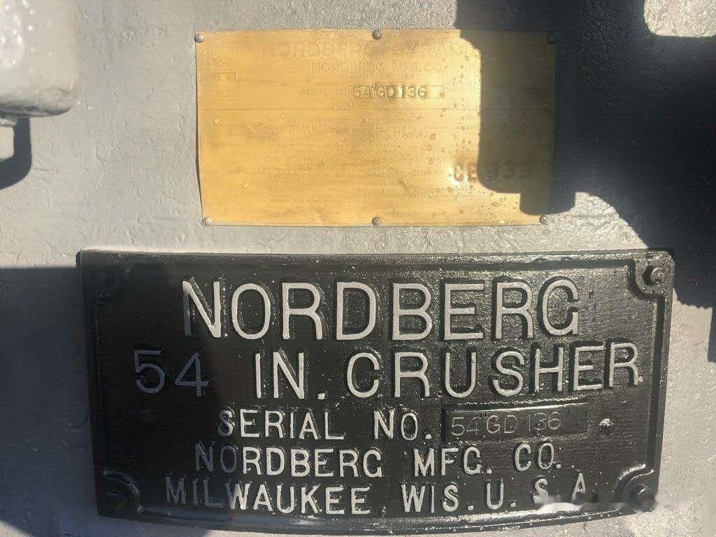 Nordberg 54 IN Cone Crusher - Konik kırıcı: fotoğraf 2 Nordberg 54 IN Cone Crusher - Konik kırıcı: fotoğraf 2