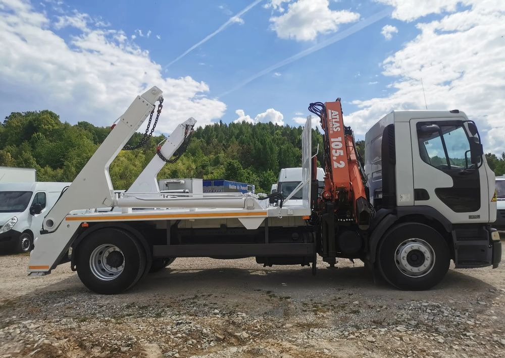 Renault Premium 270DCi + żuraw HDS Atlas 105.2 + Bramowiec MEILLER 12t Kontener - Hidrolift kamyon: fotoğraf 3 Renault Premium 270DCi + żuraw HDS Atlas 105.2 + Bramowiec MEILLER 12t Kontener - Hidrolift kamyon: fotoğraf 3