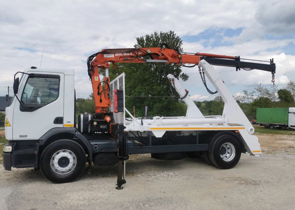 Renault Premium 270DCi + żuraw HDS Atlas 105.2 + Bramowiec MEILLER 12t Kontener - Hidrolift kamyon: fotoğraf 5 Renault Premium 270DCi + żuraw HDS Atlas 105.2 + Bramowiec MEILLER 12t Kontener - Hidrolift kamyon: fotoğraf 5