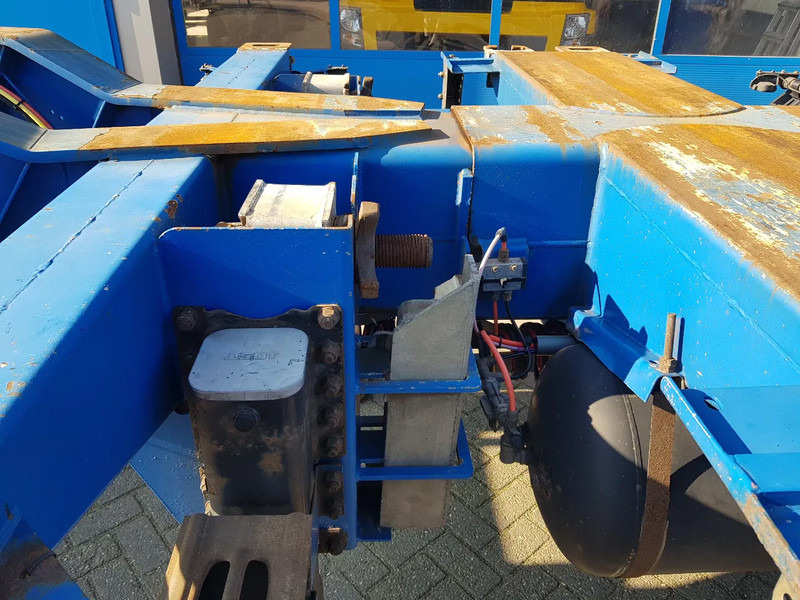 Konteynır taşıyıcı/ Yedek karoser dorse Pacton T3-010 Multi chassis Liftas BPW drum: fotoğraf 10
