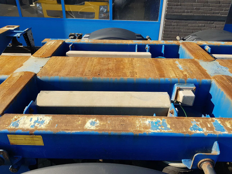 Konteynır taşıyıcı/ Yedek karoser dorse Pacton T3-010 Multi chassis Liftas BPW drum: fotoğraf 14
