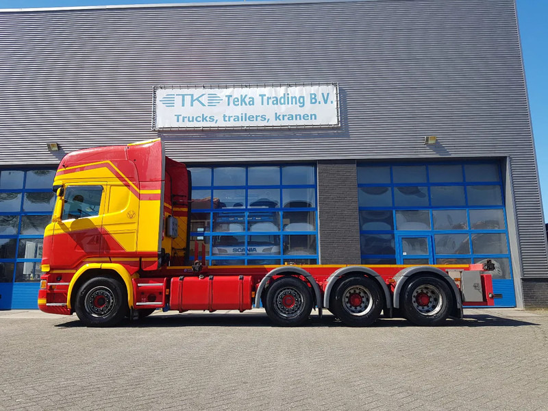 Scania R450 8x2 Topline ADR EX/II, EX/III, FL en AT SCR only - Konteynır taşıyıcı/ Yedek karoser kamyon: fotoğraf 3 Scania R450 8x2 Topline ADR EX/II, EX/III, FL en AT SCR only - Konteynır taşıyıcı/ Yedek karoser kamyon: fotoğraf 3