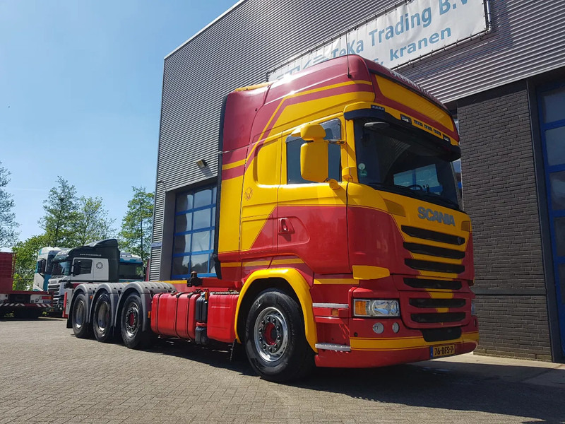 Scania R450 8x2 Topline ADR EX/II, EX/III, FL en AT SCR only - Konteynır taşıyıcı/ Yedek karoser kamyon: fotoğraf 5 Scania R450 8x2 Topline ADR EX/II, EX/III, FL en AT SCR only - Konteynır taşıyıcı/ Yedek karoser kamyon: fotoğraf 5