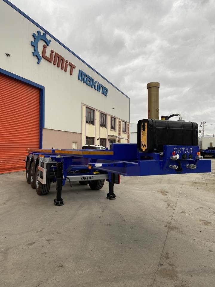 OKTAR CONTAINER TIPPER TRAILER ADR 2025 - Konteynır taşıyıcı/ Yedek karoser dorse: fotoğraf 1 OKTAR CONTAINER TIPPER TRAILER ADR 2025 - Konteynır taşıyıcı/ Yedek karoser dorse: fotoğraf 1
