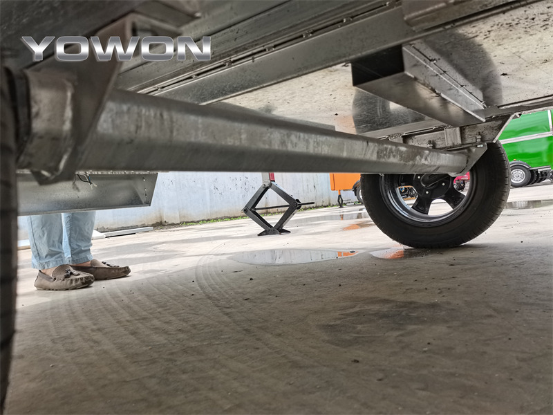 Yeni Büfe karavan nakliyatı için gıda maddeleri YOWON Fully customized food vending cart mobile street fast food trailer: fotoğraf 8