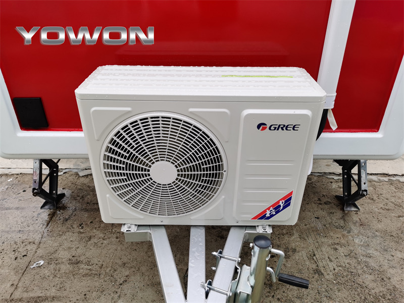 Yeni Büfe karavan nakliyatı için gıda maddeleri YOWON Fully customized food vending cart mobile street fast food trailer: fotoğraf 7
