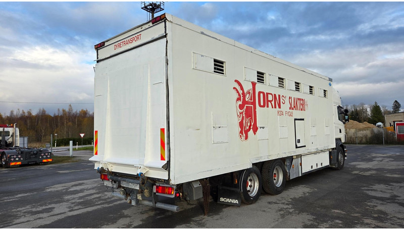 Scania R420 6X2 - Hayvan nakil aracı kamyon: fotoğraf 3 Scania R420 6X2 - Hayvan nakil aracı kamyon: fotoğraf 3