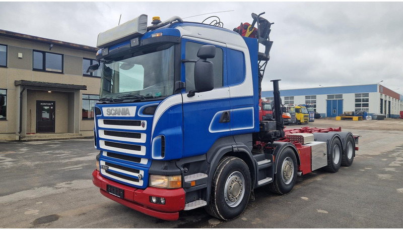 Scania R500 8X4 Epsilon E250Z95 - Kancalı yükleyici kamyon, Vinçli kamyon: fotoğraf 3 Scania R500 8X4 Epsilon E250Z95 - Kancalı yükleyici kamyon, Vinçli kamyon: fotoğraf 3