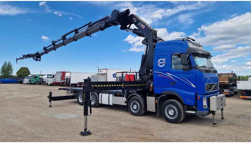Volvo FH480 8X4 HIAB 800E-6 HiPro + JIB170X5 - Sal/ Açık kasa kamyon, Vinçli kamyon: fotoğraf 2 Volvo FH480 8X4 HIAB 800E-6 HiPro + JIB170X5 - Sal/ Açık kasa kamyon, Vinçli kamyon: fotoğraf 2