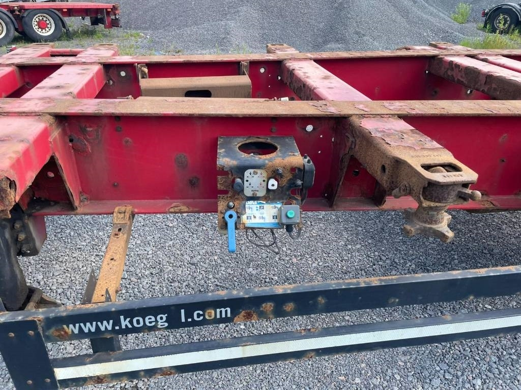 Kögel Hanhenkaula konttivaunu, HCT mitat - Konteynır taşıyıcı/ Yedek karoser dorse: fotoğraf 2 Kögel Hanhenkaula konttivaunu, HCT mitat - Konteynır taşıyıcı/ Yedek karoser dorse: fotoğraf 2