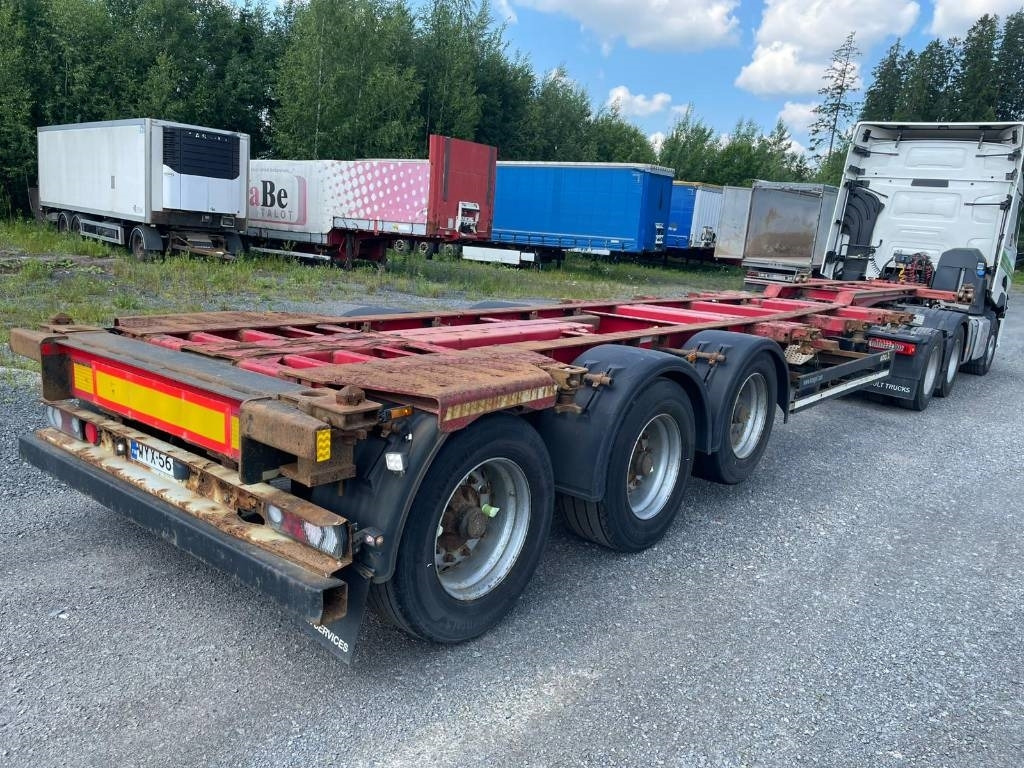 Kögel Hanhenkaula konttivaunu, HCT mitat - Konteynır taşıyıcı/ Yedek karoser dorse: fotoğraf 1 Kögel Hanhenkaula konttivaunu, HCT mitat - Konteynır taşıyıcı/ Yedek karoser dorse: fotoğraf 1