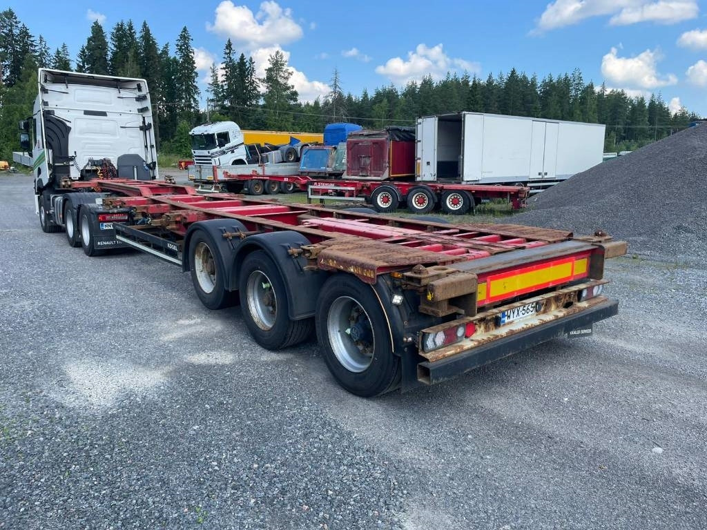 Kögel Hanhenkaula konttivaunu, HCT mitat - Konteynır taşıyıcı/ Yedek karoser dorse: fotoğraf 4 Kögel Hanhenkaula konttivaunu, HCT mitat - Konteynır taşıyıcı/ Yedek karoser dorse: fotoğraf 4