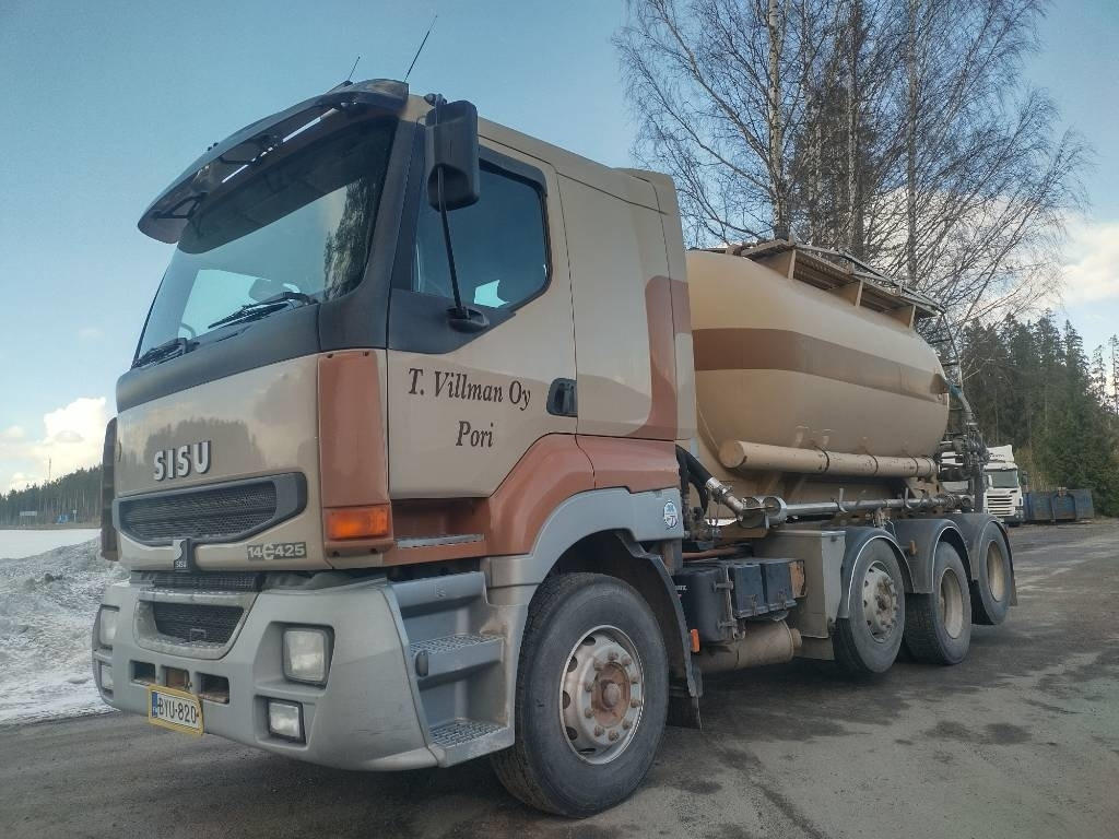 Sisu E14 8x2 kippipainepytty+kompura - Tanker kamyon: fotoğraf 2 Sisu E14 8x2 kippipainepytty+kompura - Tanker kamyon: fotoğraf 2