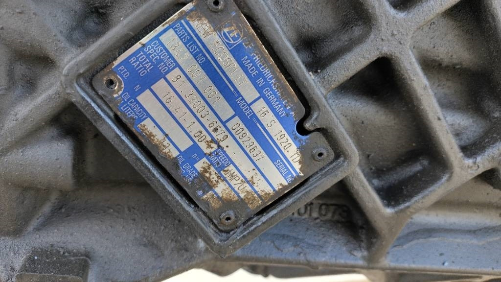 ZF 16s1920 TD vaihteisto - Vites kutusu - Kamyon: fotoğraf 3 ZF 16s1920 TD vaihteisto - Vites kutusu - Kamyon: fotoğraf 3