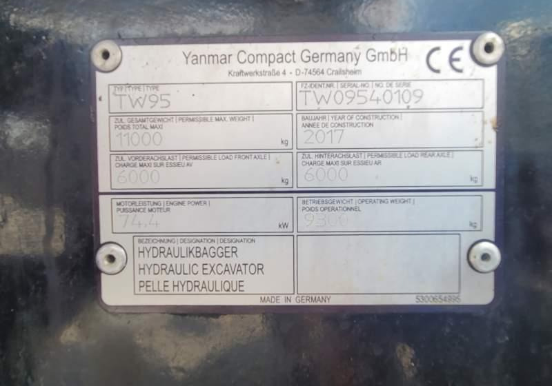 Schaeff TW95 / SPROWADZONA Z FRANCJI/ 6 500 MTH - Tekerlekli ekskavatör: fotoğraf 2 Schaeff TW95 / SPROWADZONA Z FRANCJI/ 6 500 MTH - Tekerlekli ekskavatör: fotoğraf 2