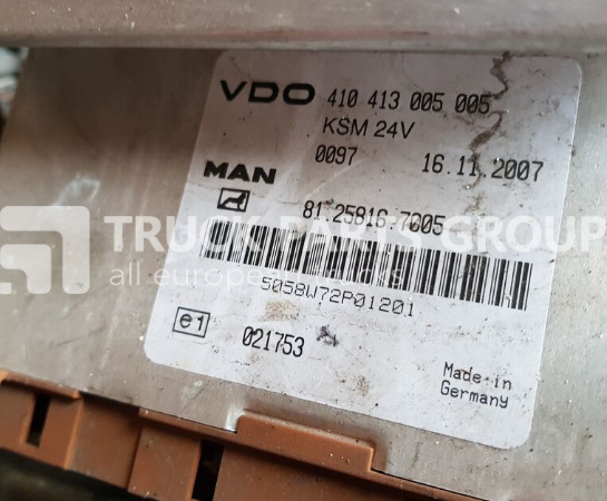 MAN TGX, TGS, TGA, TGL, TGM KSM control unit, VDO, 410413005005, 812 control unit - Yönetim bloku - Kamyon: fotoğraf 1 MAN TGX, TGS, TGA, TGL, TGM KSM control unit, VDO, 410413005005, 812 control unit - Yönetim bloku - Kamyon: fotoğraf 1