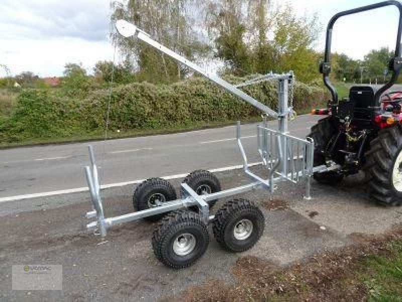 Vemac ATV Quad 2ton Rückewagen Holzrückewagen Forst Kran Traktor Kipper - Orman römorku: fotoğraf 1 Vemac ATV Quad 2ton Rückewagen Holzrückewagen Forst Kran Traktor Kipper - Orman römorku: fotoğraf 1