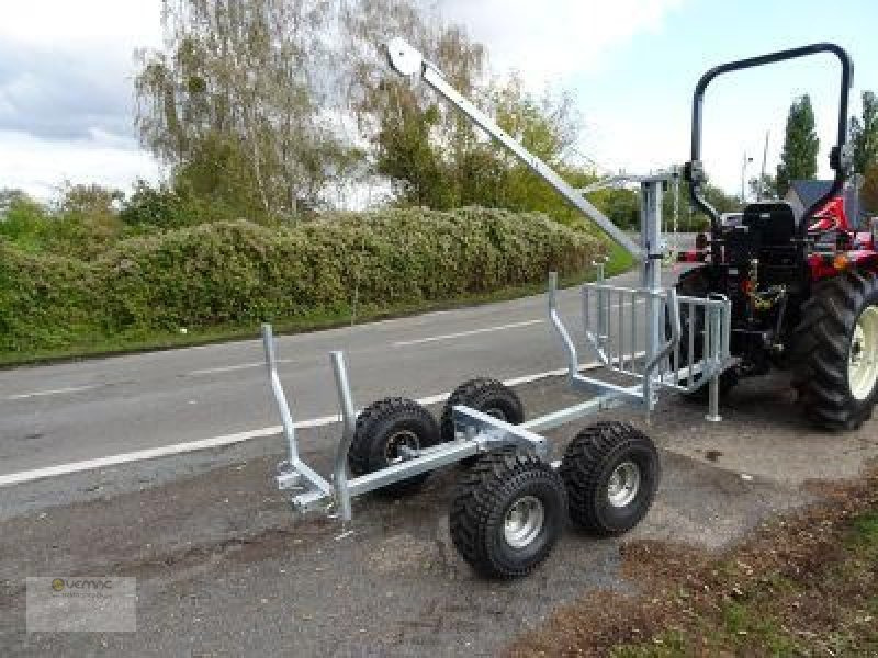 Vemac ATV Quad 2ton Rückewagen Holzrückewagen Forst Kran Traktor Kipper - Orman römorku: fotoğraf 3 Vemac ATV Quad 2ton Rückewagen Holzrückewagen Forst Kran Traktor Kipper - Orman römorku: fotoğraf 3