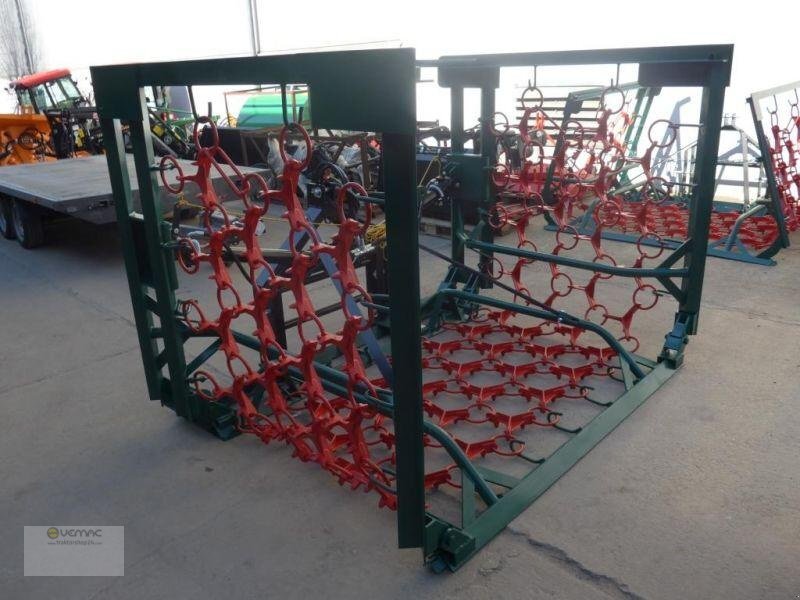 Yeni Zincirli tırmık Vemac Wiesenschleppe Schleppe Striegel Egge 8m hydraulisch Profi NEU: fotoğraf 7