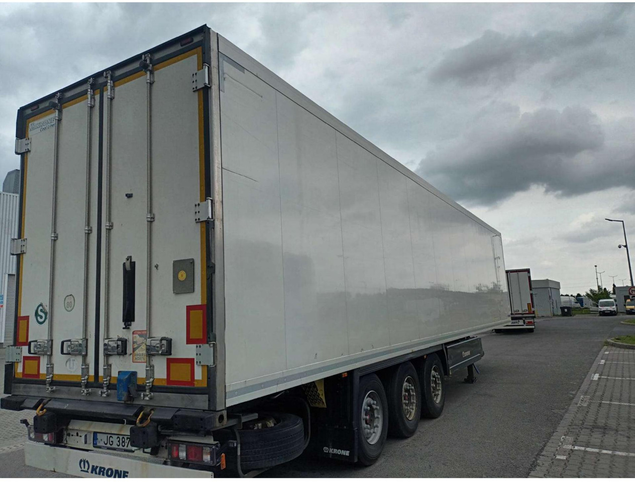 2018 Krone SDR Double Deck Cool Liner FP45 ThermoKing SLXi 300 Lifting Axle - Frigorifik dorse: fotoğraf 3 2018 Krone SDR Double Deck Cool Liner FP45 ThermoKing SLXi 300 Lifting Axle - Frigorifik dorse: fotoğraf 3