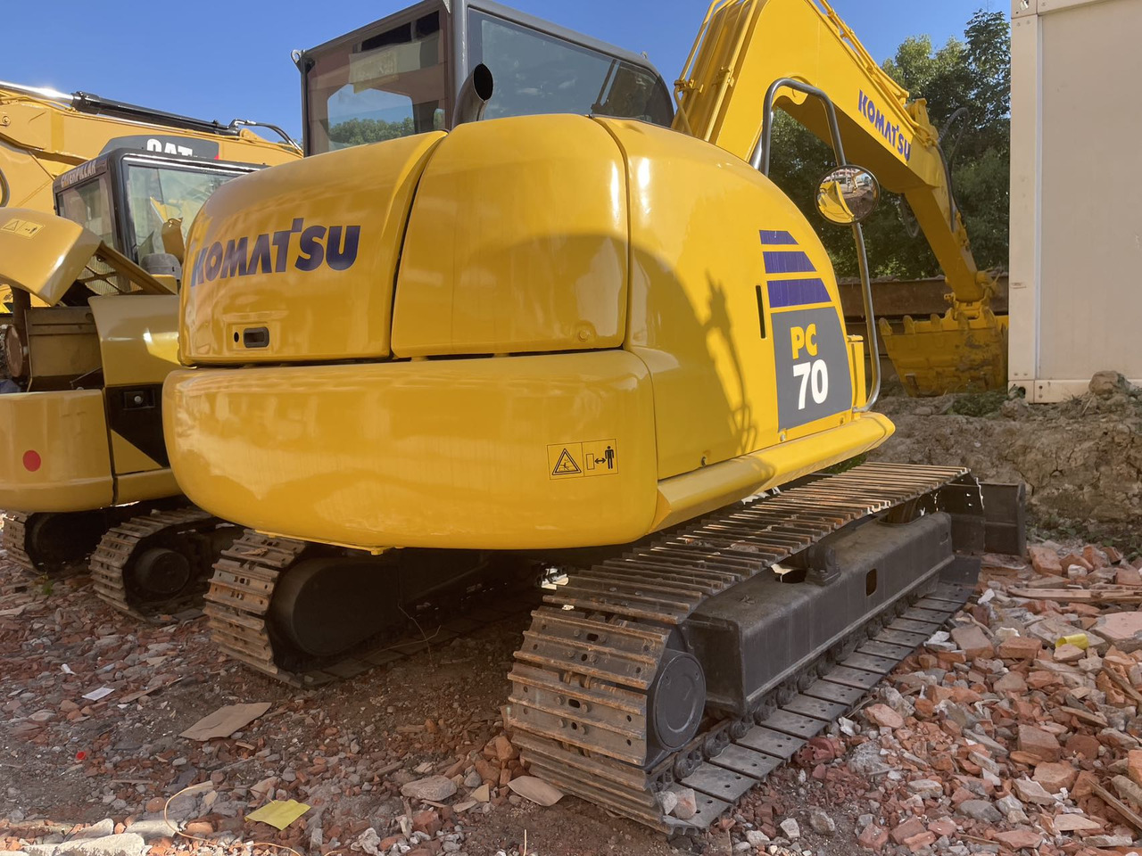 KOMATSU PC70-8 - Mini ekskavatör: fotoğraf 1 KOMATSU PC70-8 - Mini ekskavatör: fotoğraf 1
