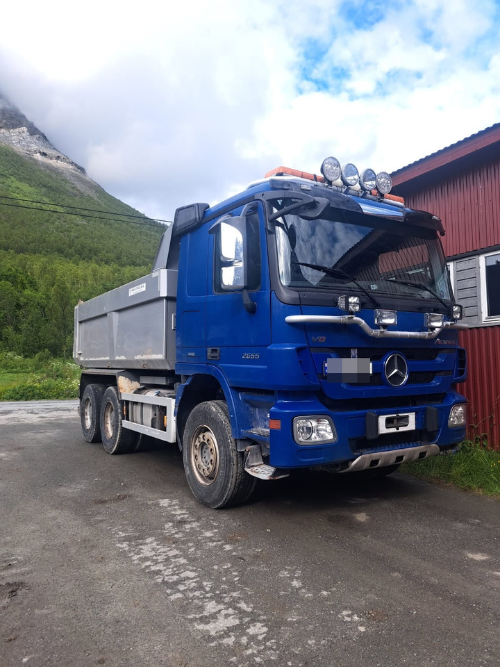 Mercedes-Benz ACTROS 2655 Full Steel - Damperli kamyon: fotoğraf 1 Mercedes-Benz ACTROS 2655 Full Steel - Damperli kamyon: fotoğraf 1