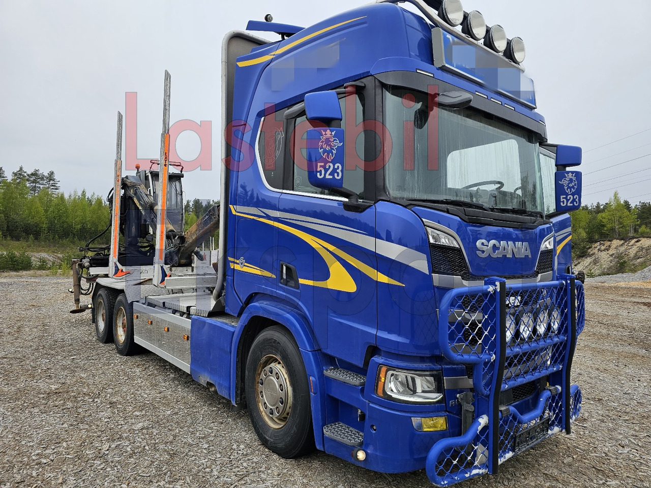 Scania R650 - Tomruk kamyonu, Vinçli kamyon: fotoğraf 2 Scania R650 - Tomruk kamyonu, Vinçli kamyon: fotoğraf 2