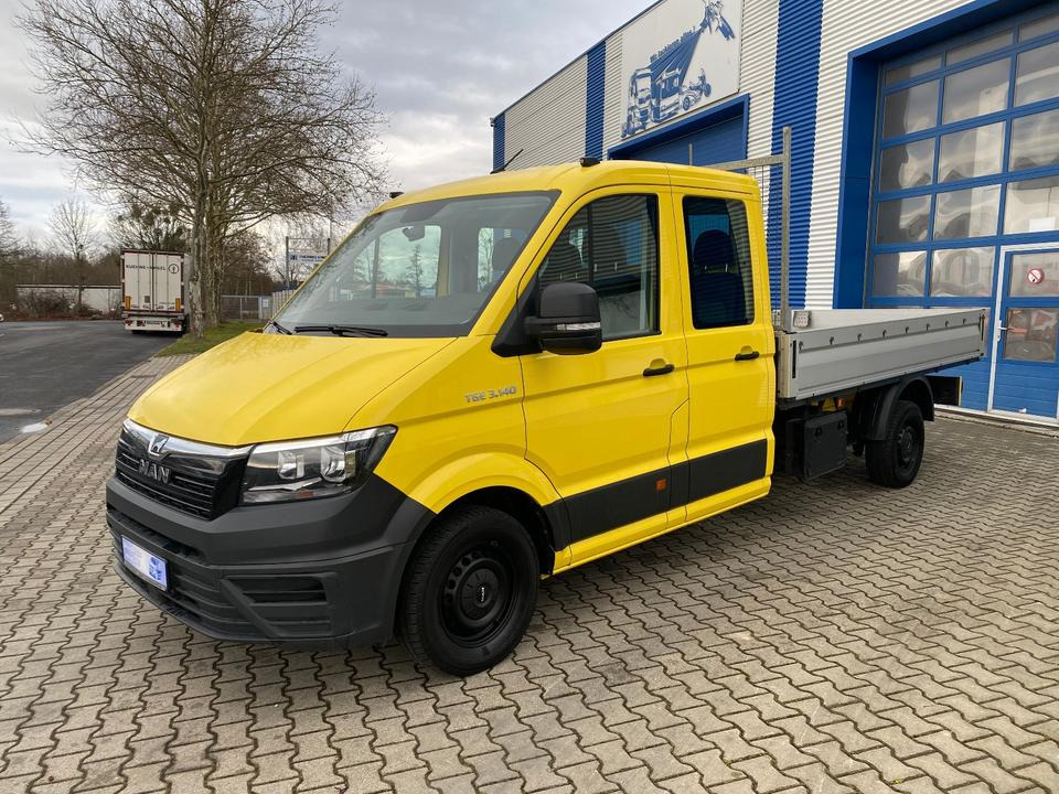 MAN TGE 3.140 Doka Pritsche Lang *STANDHZG* AHK*HECKANTRIEB*1.HAND*INKL.19% MWST*SOFORT!* - Açık kasa kamyonet, Çift kabin kamyonet: fotoğraf 4 MAN TGE 3.140 Doka Pritsche Lang *STANDHZG* AHK*HECKANTRIEB*1.HAND*INKL.19% MWST*SOFORT!* - Açık kasa kamyonet, Çift kabin kamyonet: fotoğraf 4